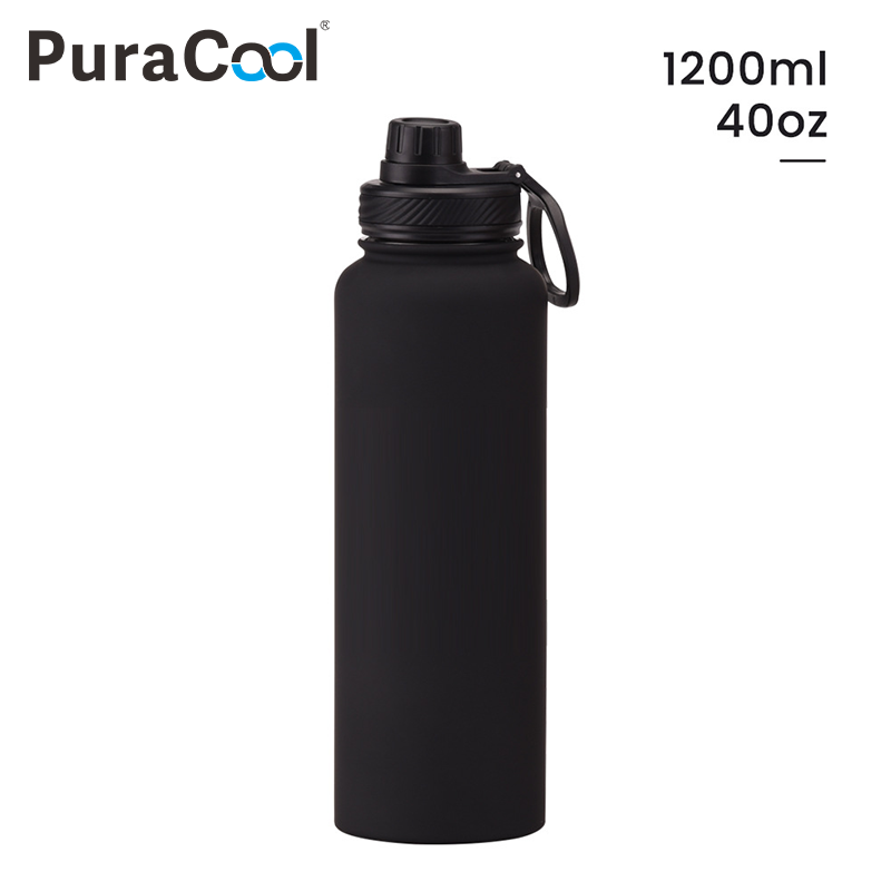 Sports Equipment With Names - 푸라쿨 40온스(1200ml) 스테인리스 스틸 스포츠 물병,