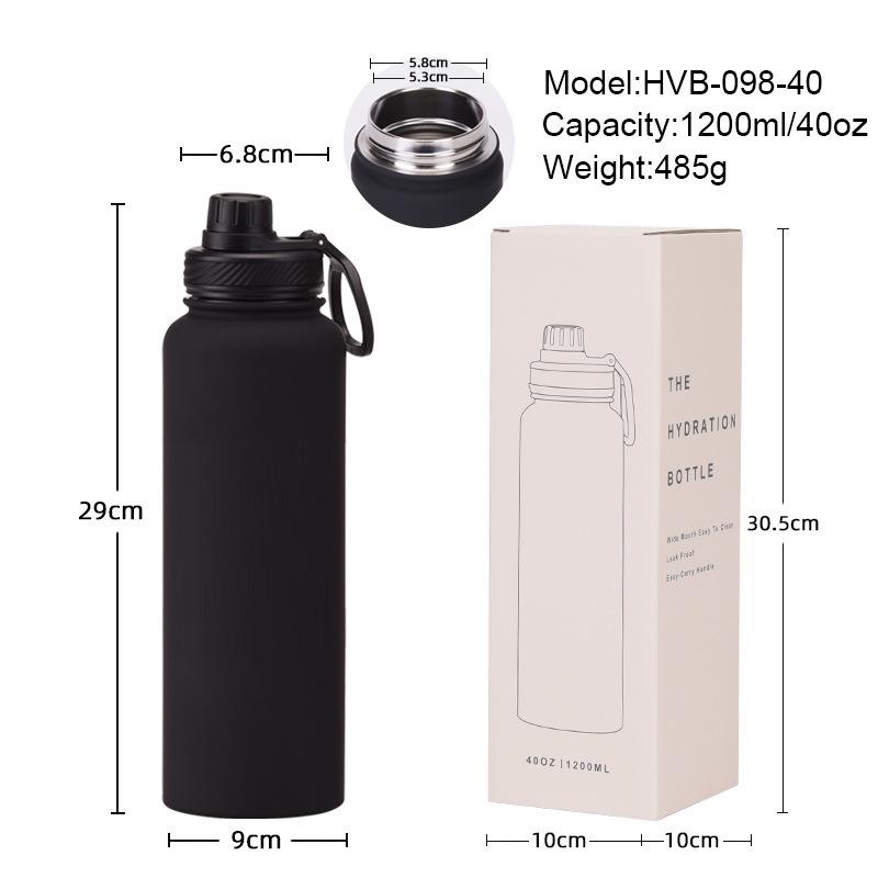 푸라쿨 40온스(1200ml) 스테인리스 스틸 스포츠  - Sports Equipment With Names 리뷰 및 가격