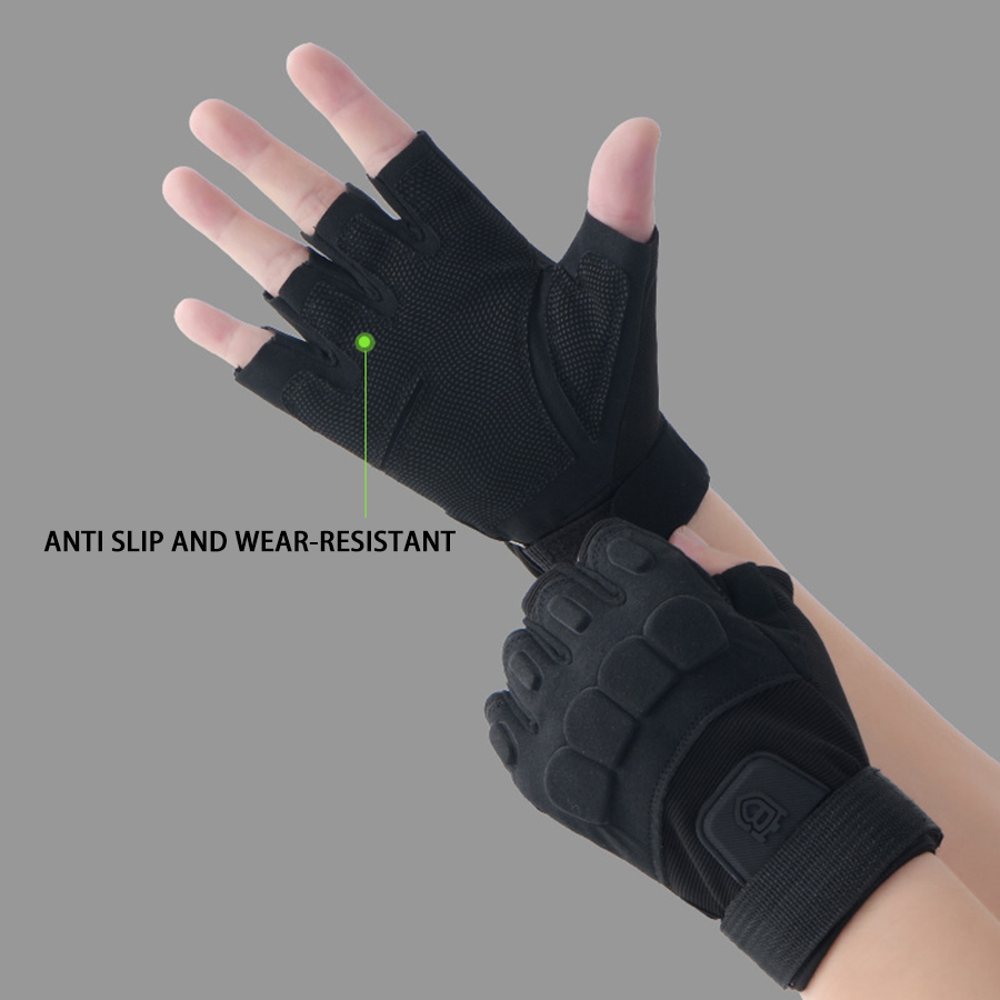 사냥 훈련 장갑 반 손가락 장갑 통기성 미끄럼 방지 장 - Sports Equipment With Names 리뷰 및 가격