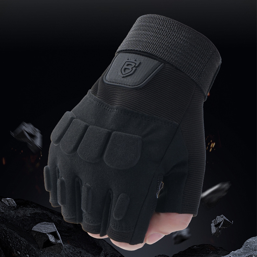 사냥 훈련 장갑 반 손가락 장갑 통기성 미끄럼 방지 장 - Sports Equipment With Names 리뷰 및 가격