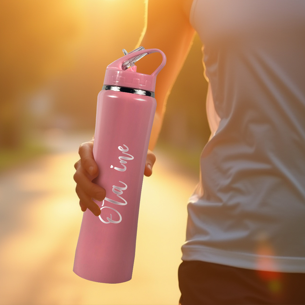 개인 맞춤 이름 레터링 빨대 물병, 맞춤 제작 스테인리 - Sports Equipment With Names 리뷰 및 가격
