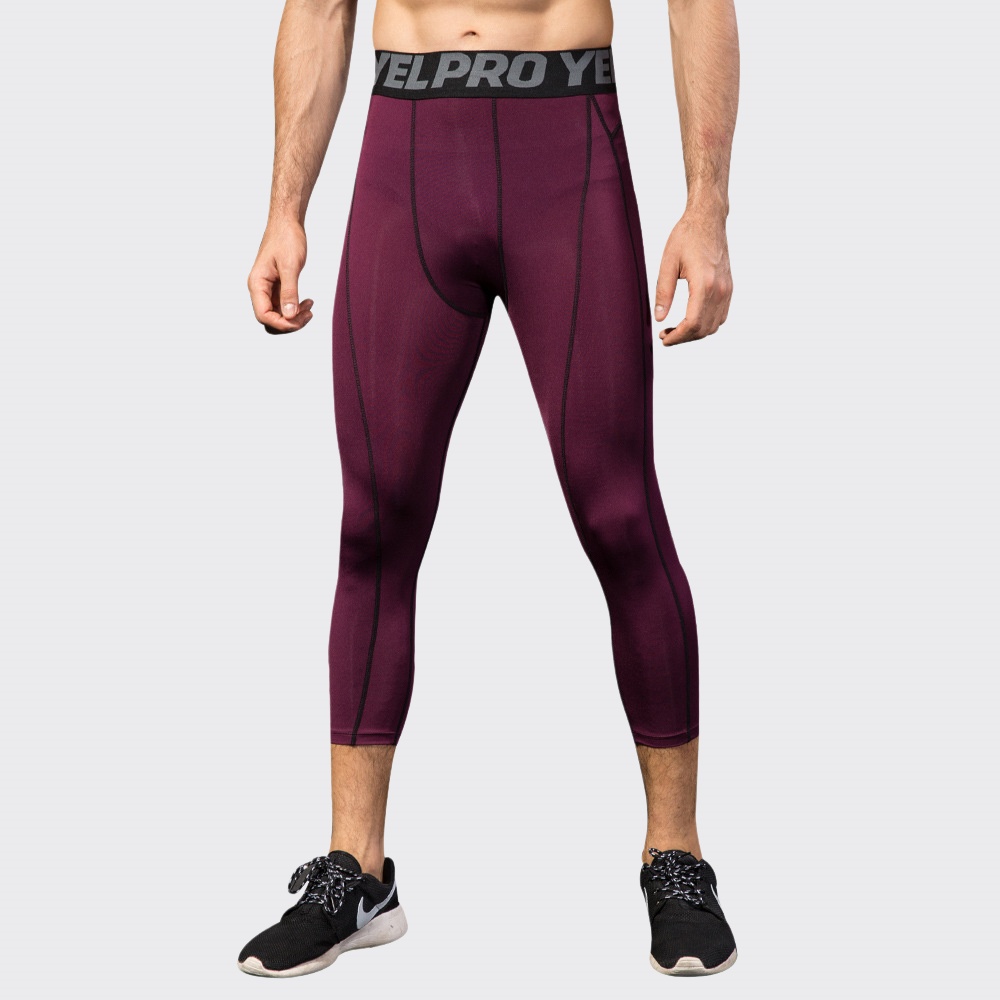 남성용 컴프레션 피트니스 레깅스 스포츠웨어 스포츠 팬츠 - Sports Equipment Logo 리뷰 및 가격