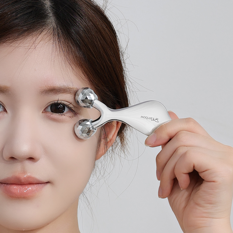 Brainbow 더블 헤드 회전식 롤러 Gua Sha  - Lacrosse Stick Head 리뷰 및 가격
