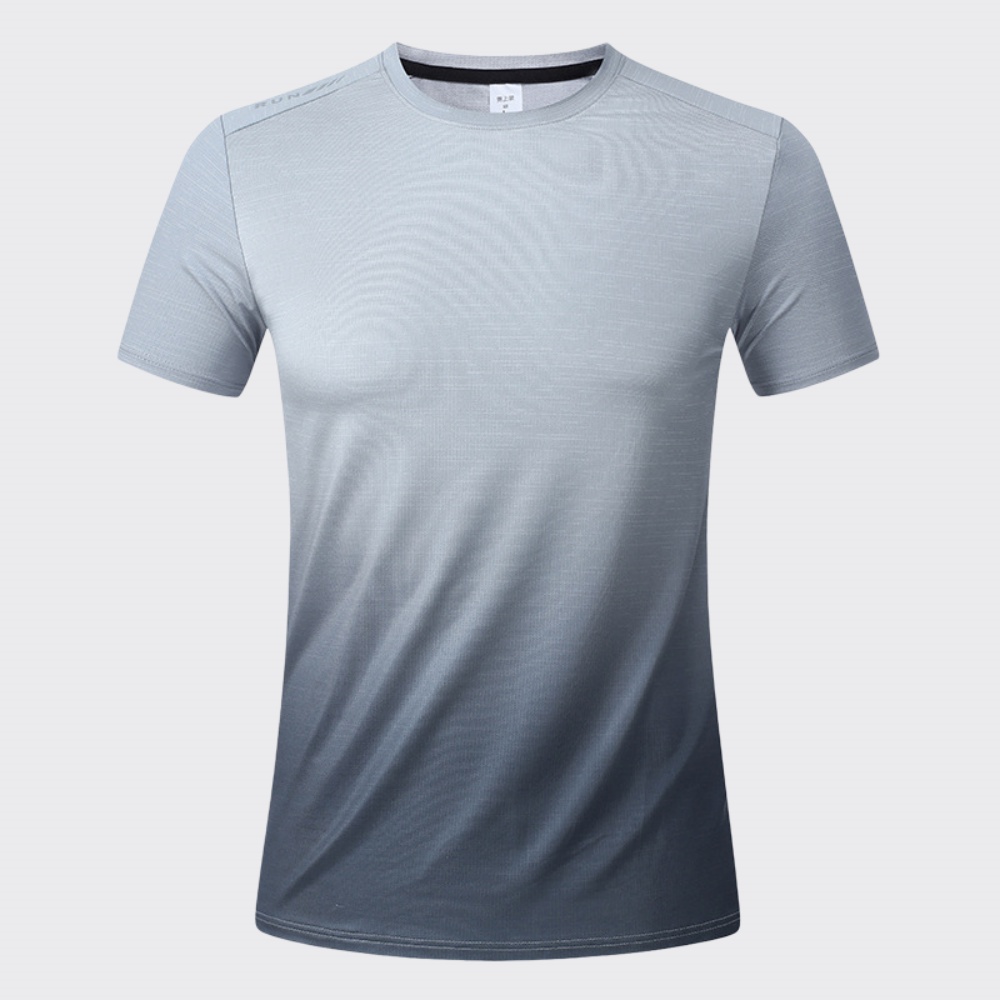 남성 피트니스 러닝 티셔츠 체육관 스포츠 그라데이션 셔 - Sports Equipment Logo 리뷰 및 가격