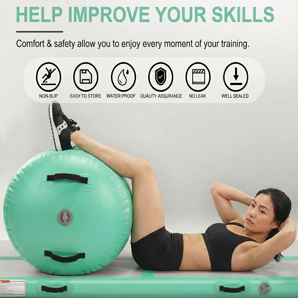 OEM 맞춤형 풍선 에어 트랙 매트 3m 4m 5m 6 - Tumbling Air Track 리뷰 및 가격